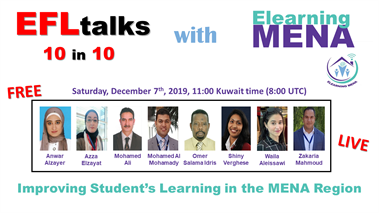 EFLtalks Elearning MENA